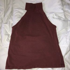High neck top